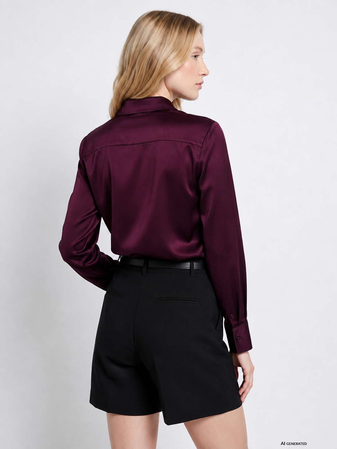 CAMISA SATÉN