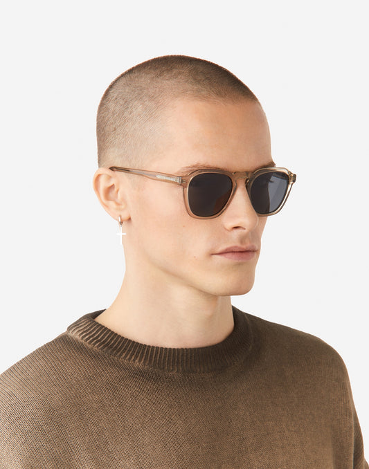 GAFA BLACKJACK - POLARIZED TRANSPARENT DARK