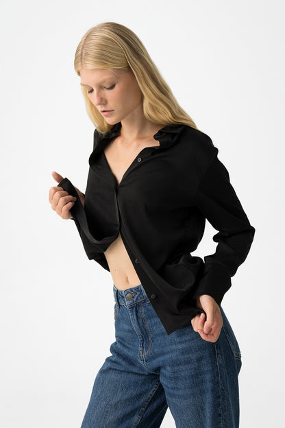 CAMISA SATÉN