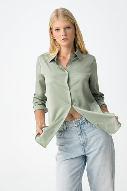 CAMISA SATÉN