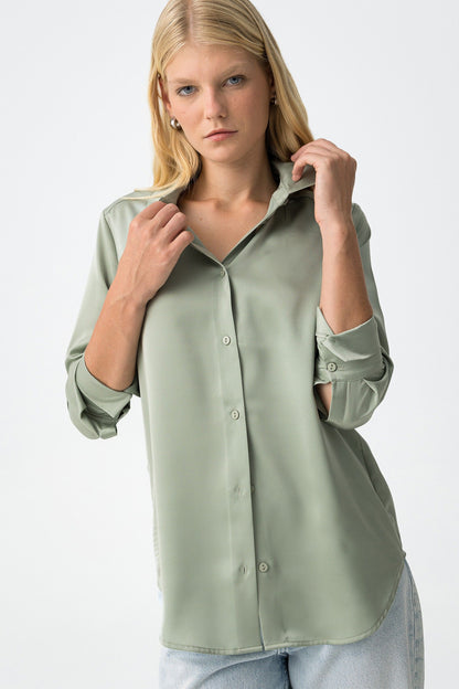 CAMISA SATÉN