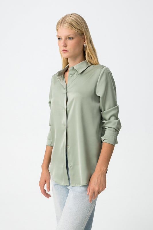 CAMISA SATÉN