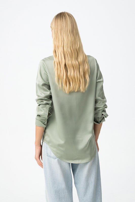 CAMISA SATÉN