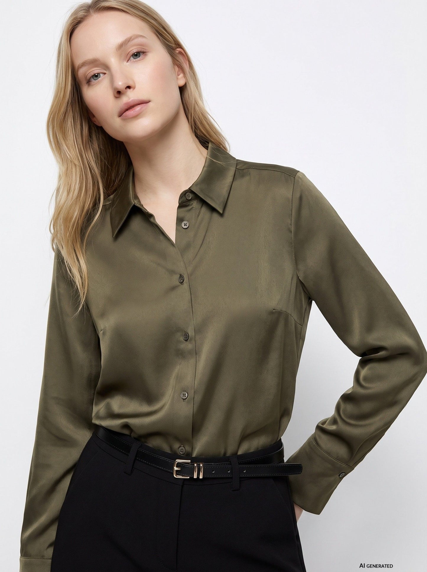 CAMISA SATÉN