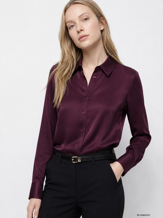 CAMISA SATÉN