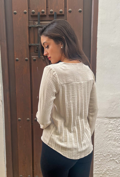 BLUSA KANTE BEIGE